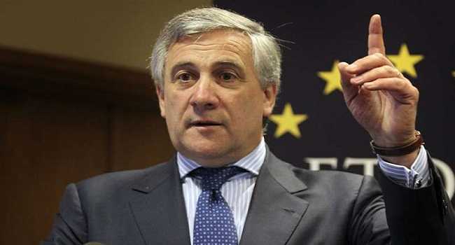Elezioni - Tajani replica a Moscovici su voto italiano