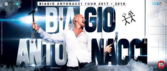 Biagio Antonacci 16 gennaio è sold out. Biglietti ancora disponibili per il 17 Reggio Calabria