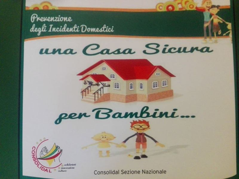 Presentazione del manuale "Una casa sicura per bambini" - Consigli per prevenire i rischi domestici