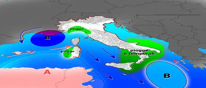 Allerta Meteo: Maltempo, possibile "bombe d'acqua" previsioni su Nord, Centro, Sud e Isole