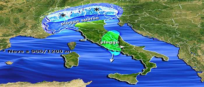Meteo: Rischio nubifragi, previsioni su Nord, Centro, Sud e Isole