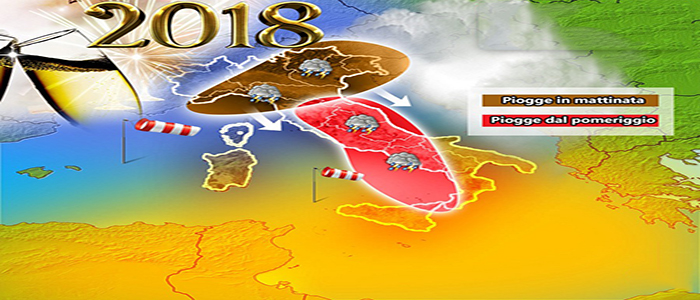Meteo: Veloce perturbazione sull'Italia, previsioni su Nord, Centro, Sud e Isole