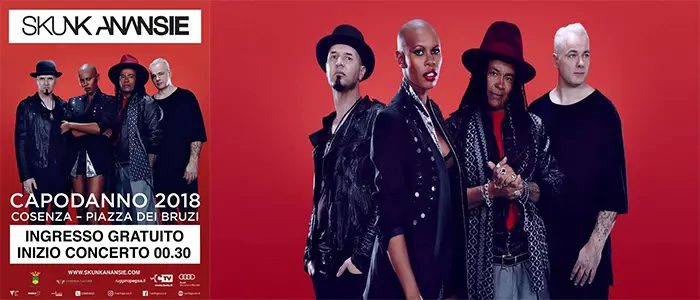 Grande attesa a Cosenza per il concerto di capodanno  Degli Skunk Anansie