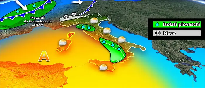 Meteo: Ecco l'ultimo weekend 2017, previsioni su Nord, Centro, Sud e Isole