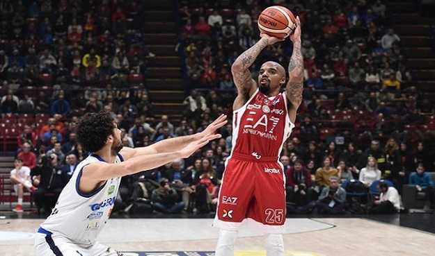 Basket - Serie A1, dodicesima giornata: Brescia sconfitta a Milano; Avellino insegue senza affanni