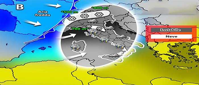 Meteo: ecco la tempesta invernale del dopo Natale, previsioni su Nord, Centro, Sud e Isole