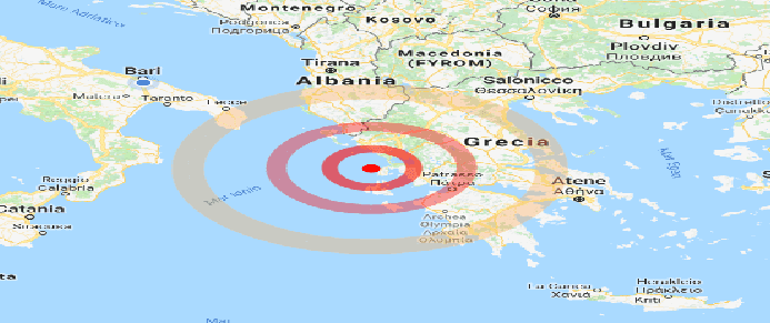 Terremoti: Grecia, scossa magnitudo 4.8 a largo Leucade