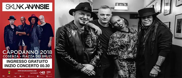 Tutto pronto per il capodanno internazionale di Cosenza Con gli Skunk Anansie