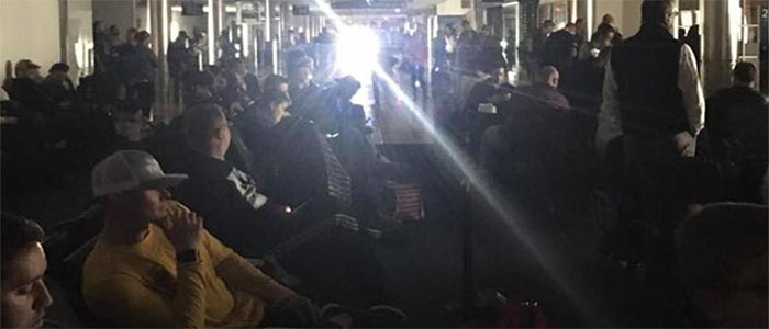 11 ore di black-out allo scalo Atlanta, e' il caos