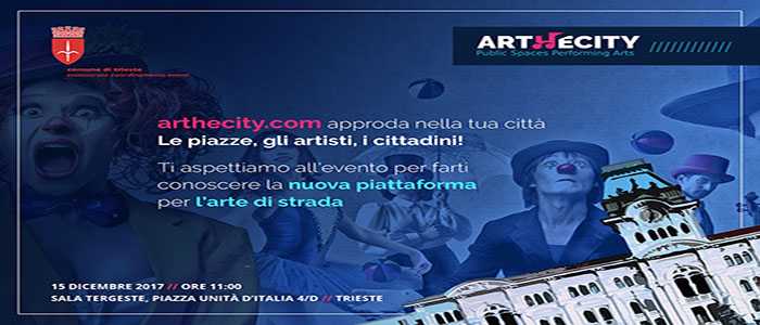 La  nuova piattaforma Arthecity approda a Trieste: presentazione aperta a tutti e giornata di festa