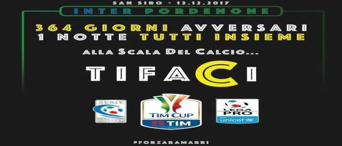 Coppa Italia, in 4.000 da Pordenone verso San Siro per sostenere il sogno