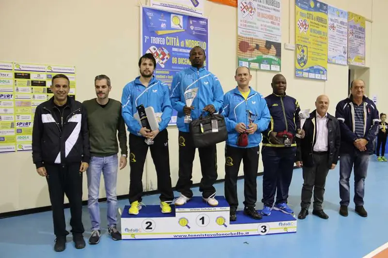 Tennistavolo Norbello: un otto dicembre internazionale e molto paralimpico