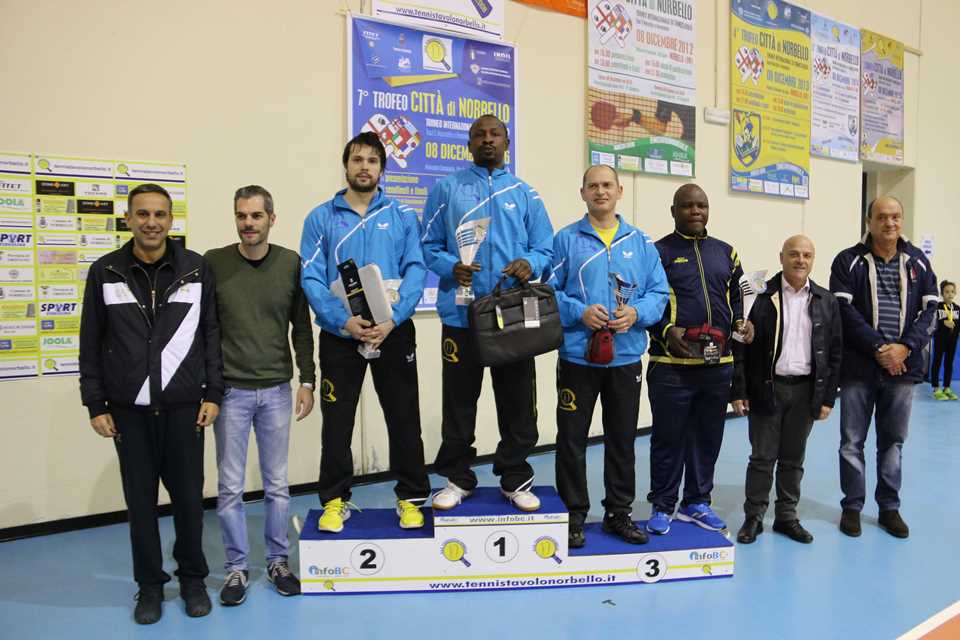 Tennistavolo Norbello: un otto dicembre internazionale e molto paralimpico