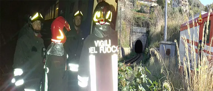 Incidente ferroviario nel Cosentino, il macchinista ha avuto malore (Video)