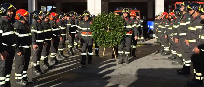 Celebrata la festivita' di Santa Barbara "emozione" nei Vigili del Fuoco di Catanzaro (Foto)