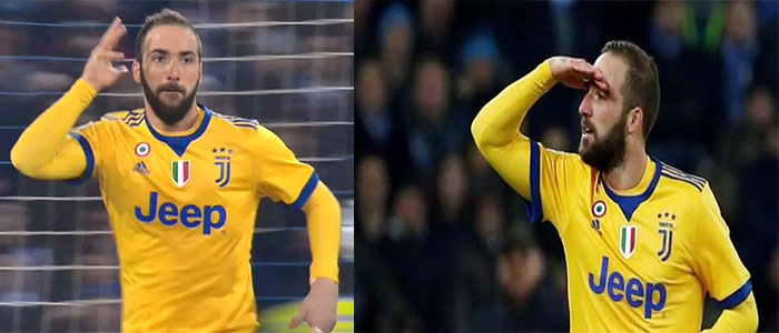 Calcio: Napoli-Juve - Higuain, nessun gesto polemico solo esultanza