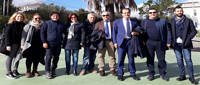 Sp 17 sopralluogo del Presidente della Provincia di Catanzaro, Enzo Bruno