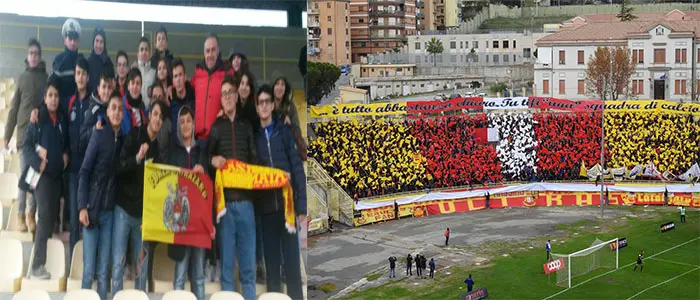 Tutti allo stadio a tifare giallorosso grazie al Comune di Amato