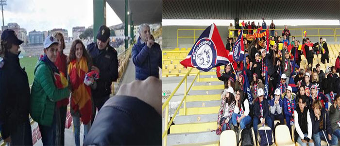 Catanzaro-Cosenza. Anche allo Stadio a Scuola di Legalità con la Polizia di Stato