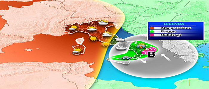 Meteo: Allerta massima su Calabria e Puglia ecco il dettaglio