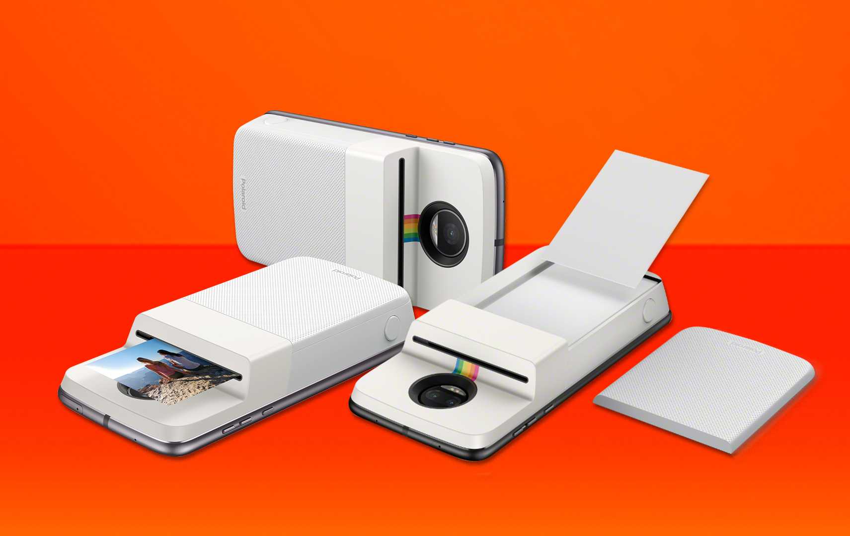 Motorola lancia Polaroid sullo smartphone: nasce l'Insta-Share Printer