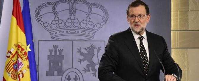 Mariano Rajoy a Barcellona in vista del voto regionale di dicembre