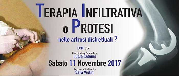 "Quali i rimedi per l'Artrosi: Terapia Infiltrativa o Protesi?" - Convegno ECM 11 Novembre Bologna