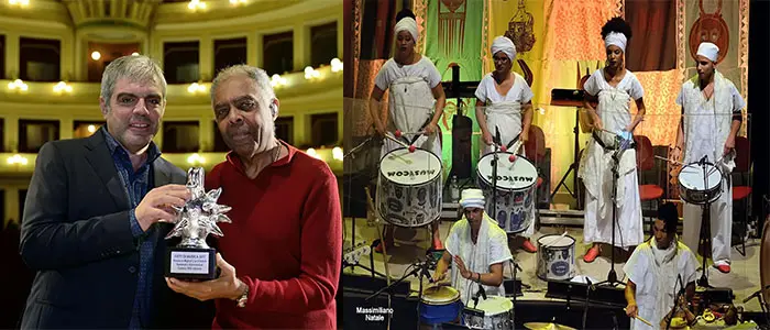 Reggio Calabria incantata dalla magia di Bahia. Standing ovation per Gilberto Gil (Foto)