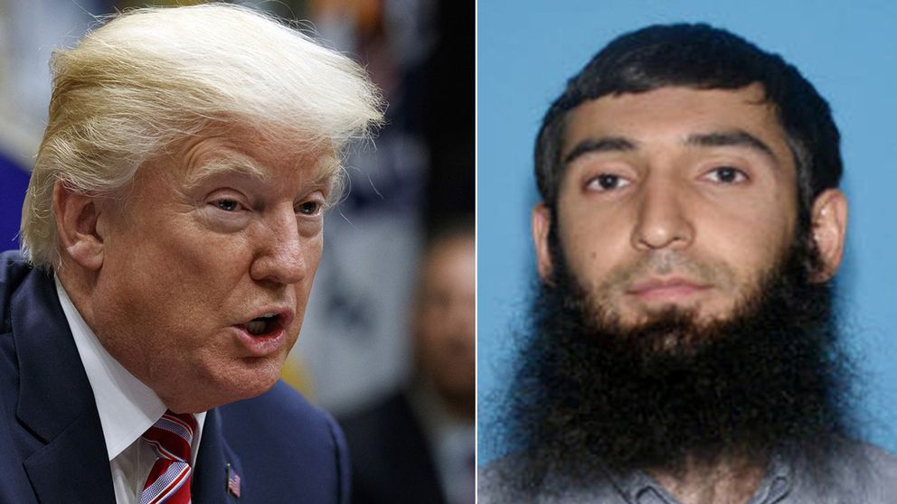 Trump chiede pena di morte per Saipov, l'attentatore di New York