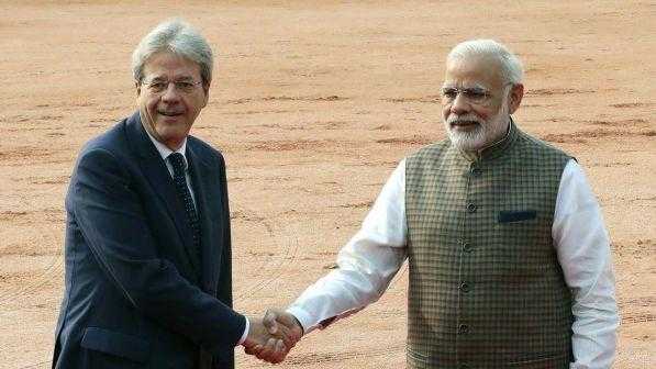 Italia-India: Gentiloni, sì a una cooperazione strategica