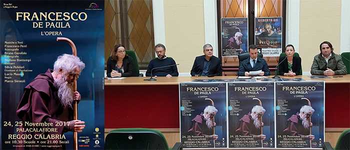 Presentata l'opera "Francesco De Paula", sulla vita e i miracoli di San Francesco di Paola (Foto)