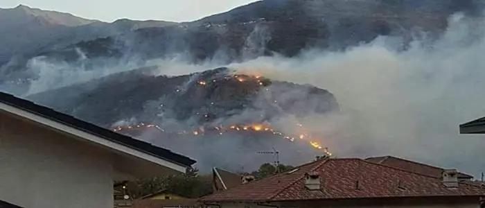 Piemonte: è allerta massima per gli incendi dolosi che stanno devastando il cuneese