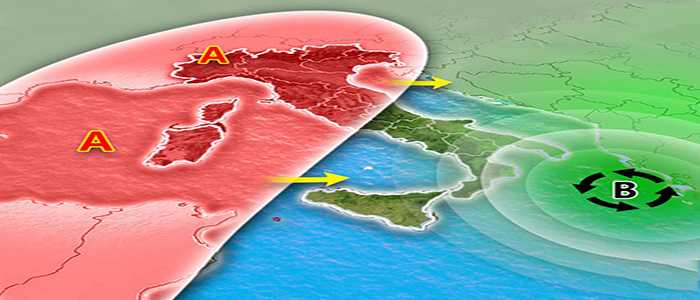 Meteo: l'imponente ritorno dell'anticiclone, previsioni su Nord, Centro, Sud e Isole