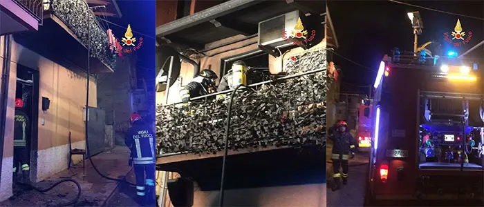 Notte intensa dei VVF a Lamezia Terme, divampate auto e abitazioni (Foto)