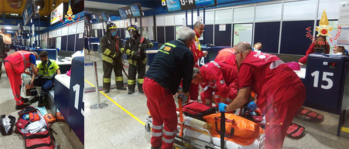 VVF: Intervento simulato Aeroporto di Lamezia Terme (Foto)