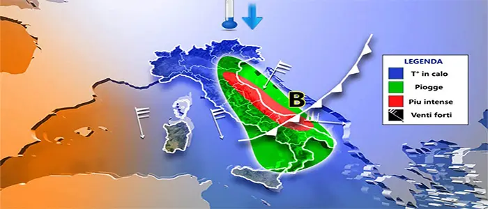 Meteo: Bora, temporali e freddo, previsioni su Nord, Centro, Sud e Isole