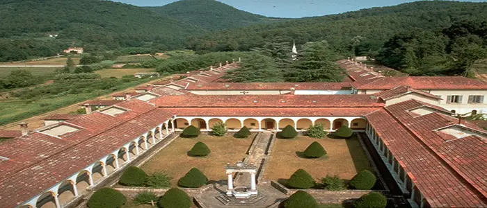 Incontro tra Viscomi e Dom Basilio Trivellato, Priore della Certosa di Serra San Bruno