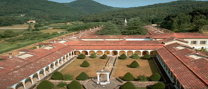 Incontro tra Viscomi e Dom Basilio Trivellato, Priore della Certosa di Serra San Bruno