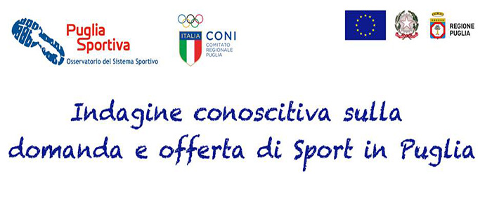 Sport, online una indagine  per la costruzione partecipata della nuova programmazione regionale