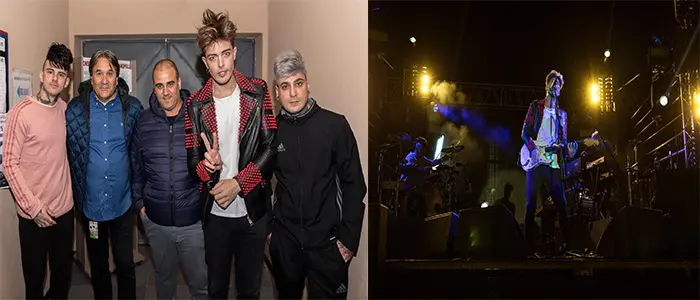 Grande successo domenica a Pianopoli per il concerto dei The Kolors allo stadio comunale