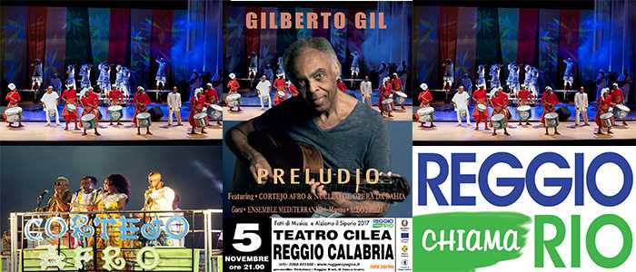 Reggio Chiama Rio: Gilberto Gil - Opera di Bahia e l'orchestra diretta da Aldo Brizzi" (Foto)