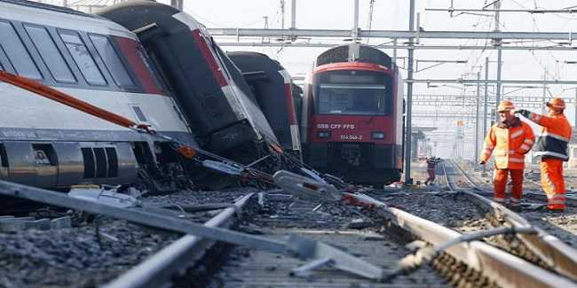 Drammatico incidente ferroviario in Svizzera, almeno 27 feriti