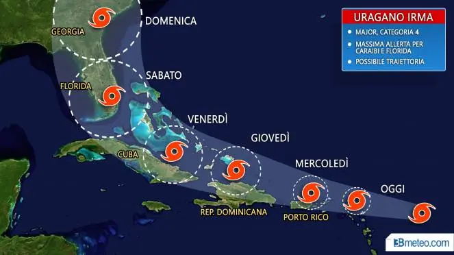 Florida, governatore Scott invita a evacuare le case. Alitalia cancella voli Avana