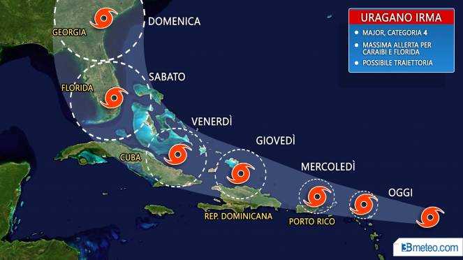 Florida, governatore Scott invita a evacuare le case. Alitalia cancella voli Avana