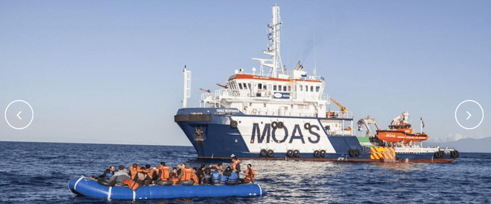 Migranti: Moas sospende le operazioni di soccorso nel Mediterraneo