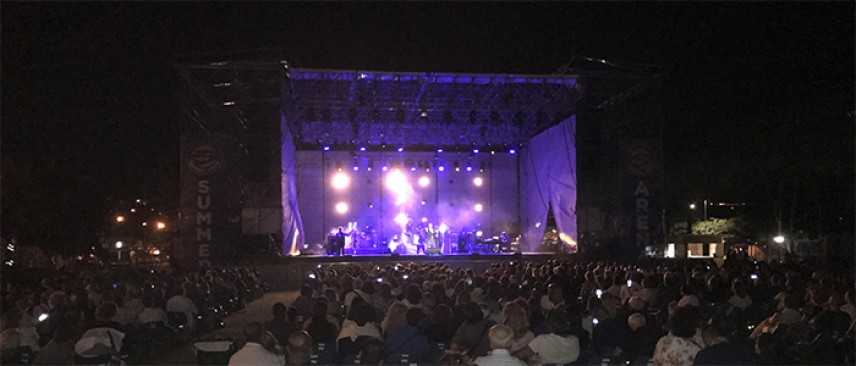 Summer Arena di Soverato con il concerto di Mario Biondi. I ringraziamenti della Esse Emme Musica