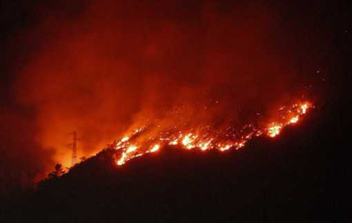 Incendi, Imperia: in fiamme 30 ettari di macchia mediterranea