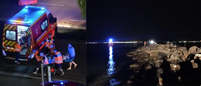 Tragedia nella notte, gommone finisce sugli scogli. 2 morti e 2 feriti