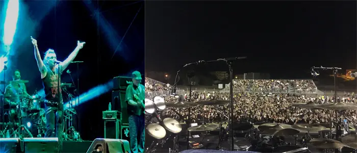 Grande successo per i Litfiba all'arena Pitagora di Crotone, unica tappa calabrese dell'Eutòpia tour