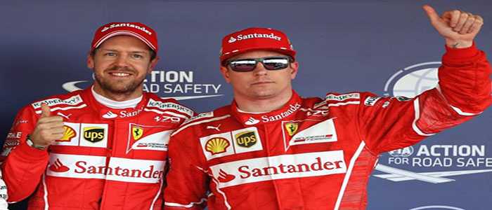 F1: Ungheria; prima fila Ferrari, Vettel in pole 2 Raikkonen 3 Bottas